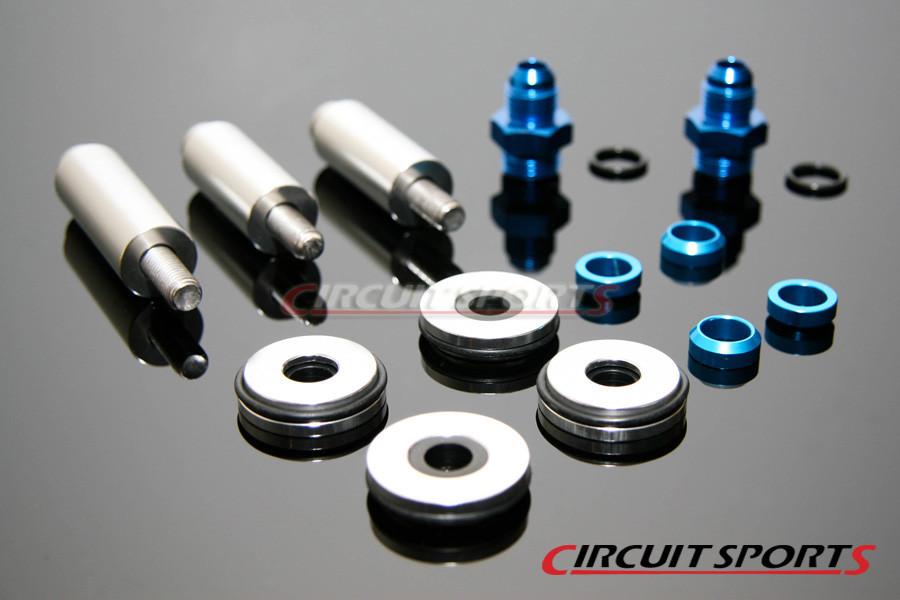 Circuit Sports Fuel Rail Kit, Top Feed (Billet Aluminum) - Nissan S13 SR20DET
