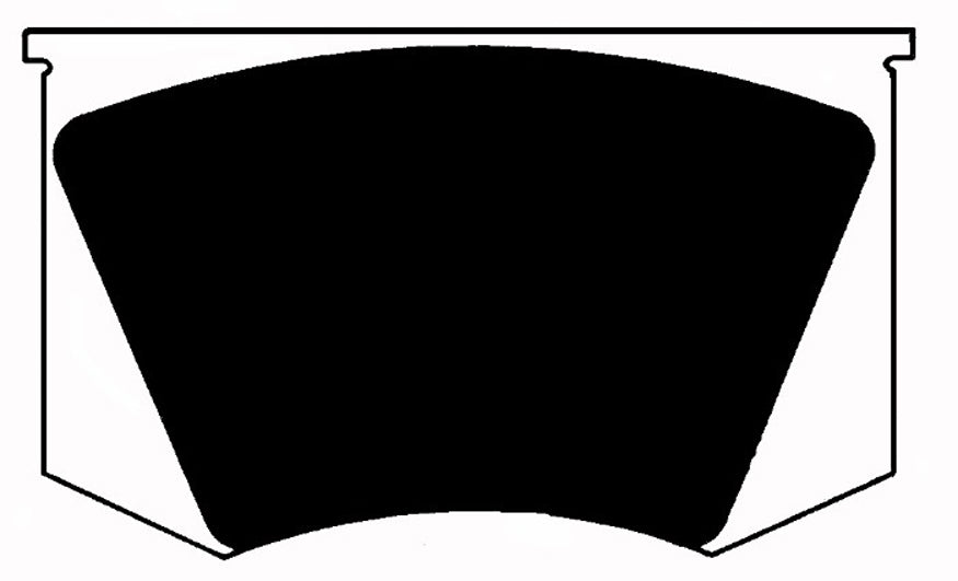 Porterfield Brake Pads for 1970 FERRARI 365 GTC