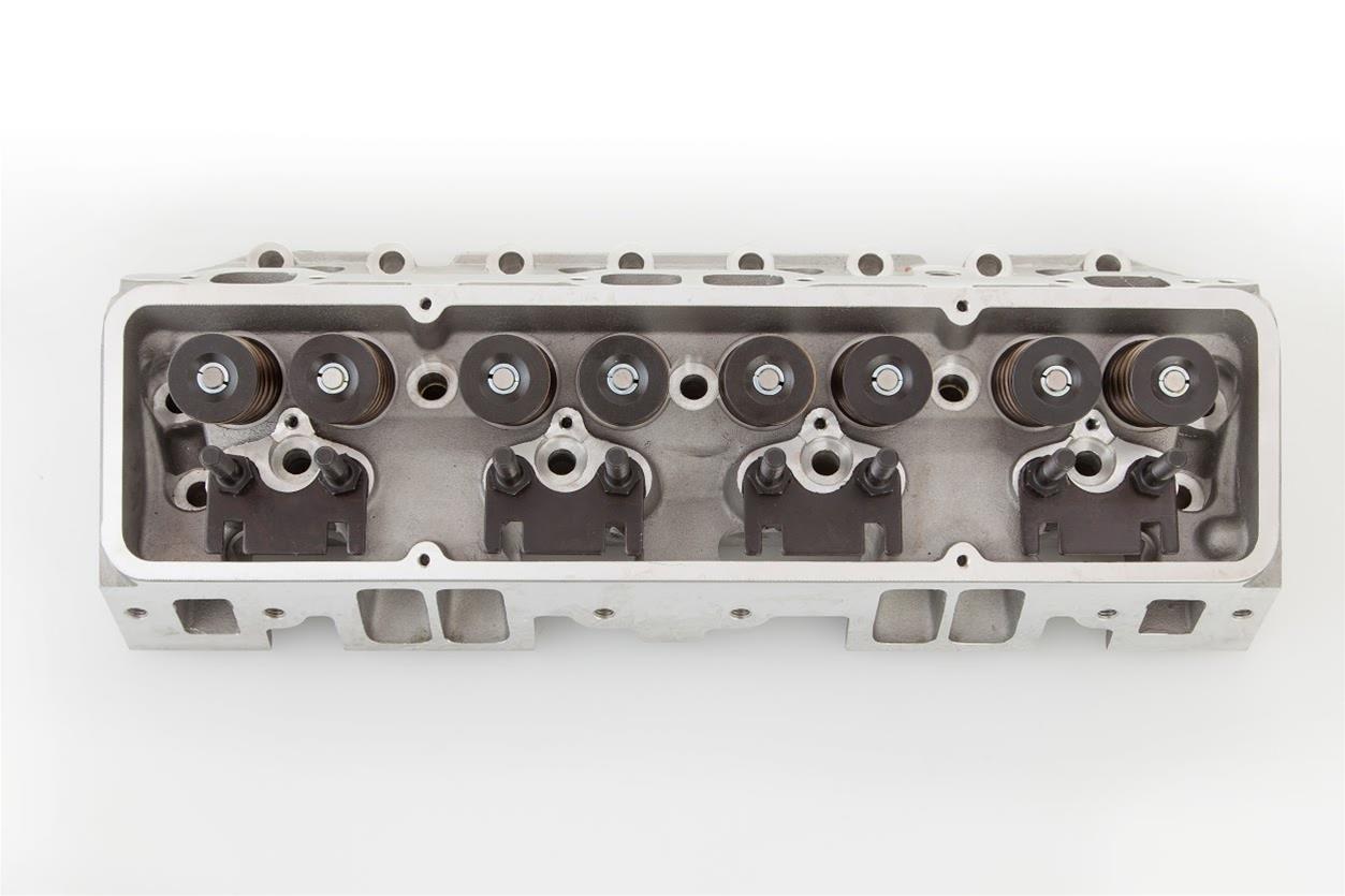Flo-Tek SBC 180cc Alum Cyl Head 64cc 2.02/1.60 S/P Assm FTC102-505FT