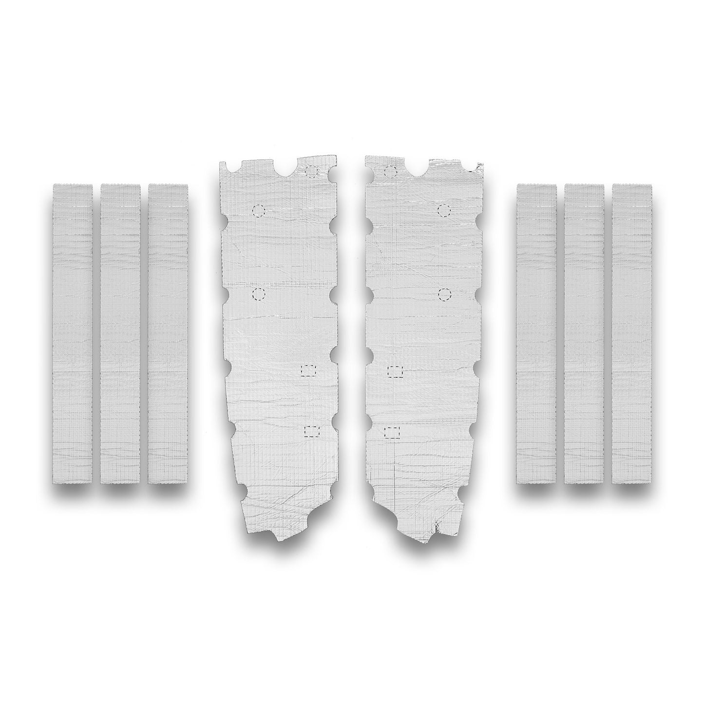 Flatline Barriers 64-66 Ford Mustang Coupe Door Insulation Kit FTLTABZ6003