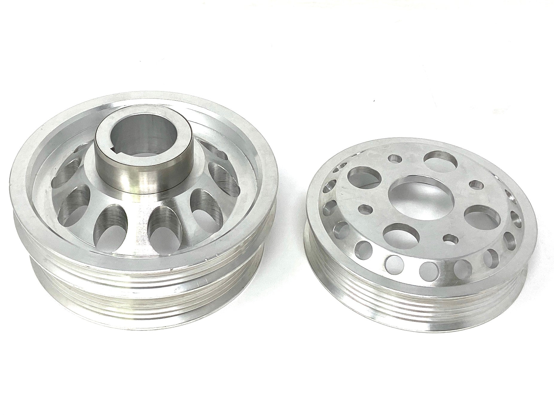 Lightweight Engine Pulley Set for Nissan 350Z 02-06 VQ35DE Crank PS Alt