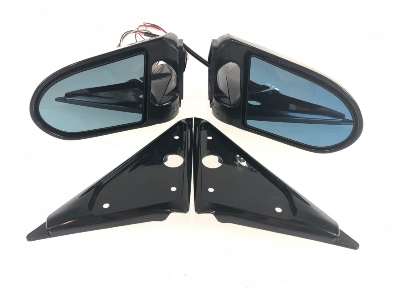 Aero Side View Mirrors Powered Motorized 89-94 Nissan 240sx S13 180sx