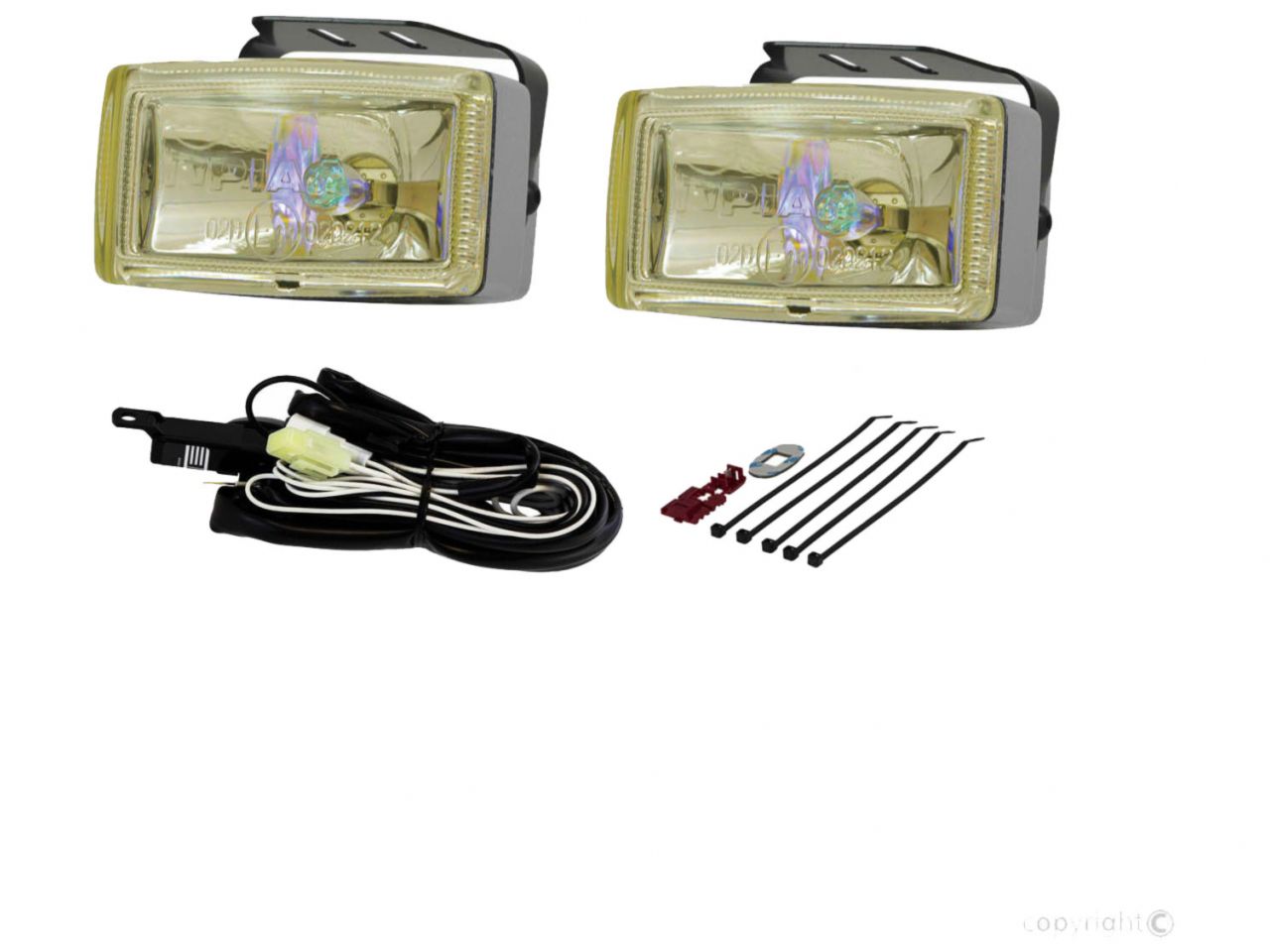 PIAA 2000 Series Halogen Yellow Fog Light Kit