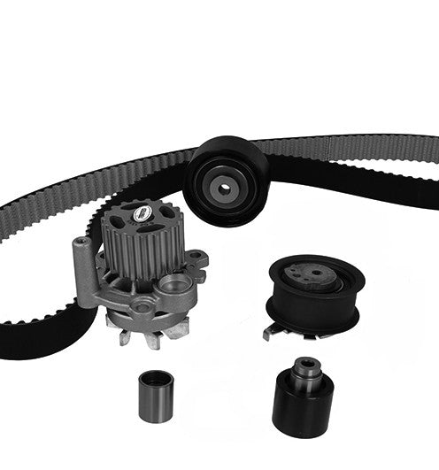 graf engine timing belt kit with water pump  frsport kp1355-5