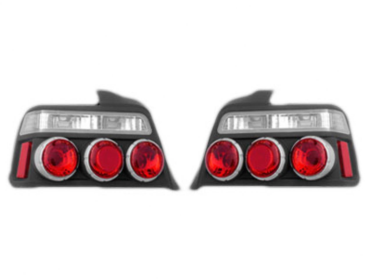 BMW E36 3-Series 4 Door 91-97 Taillight Smoke Tripple Style