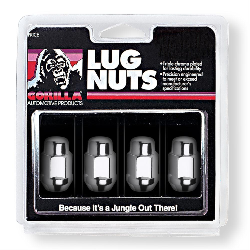Gorilla 4 Lugnuts Acorn Bulge 7/16 GOR41177B