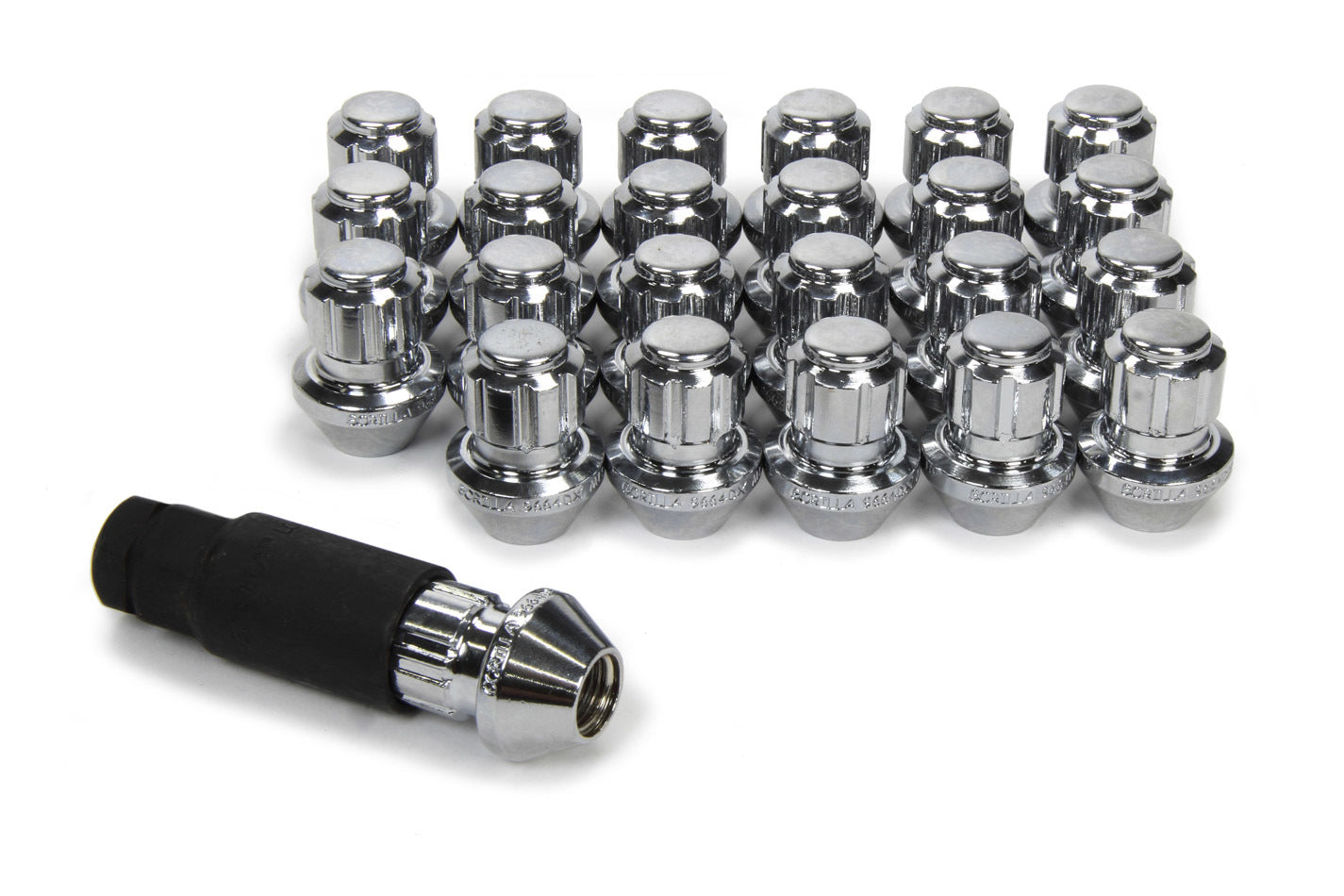 Gorilla Lug Nut and Lock System 14mm x 1.50 Chrome GOR96644DX