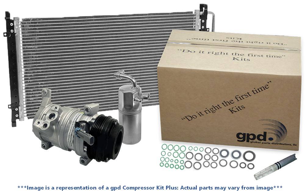 Global Parts Distributors LLC A/C Compressor  top view frsport 9623328A