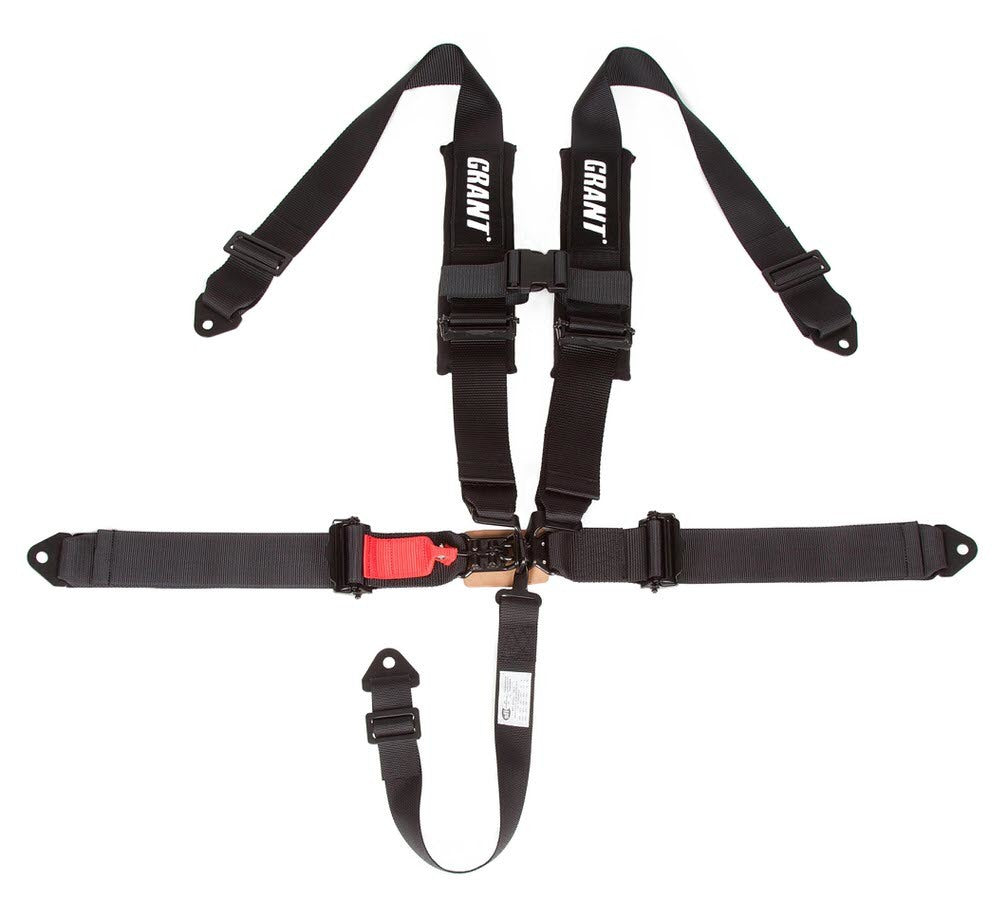 Grant Harness 5 Point 3in x 4 in Belts w/Latch & Link GRT2115