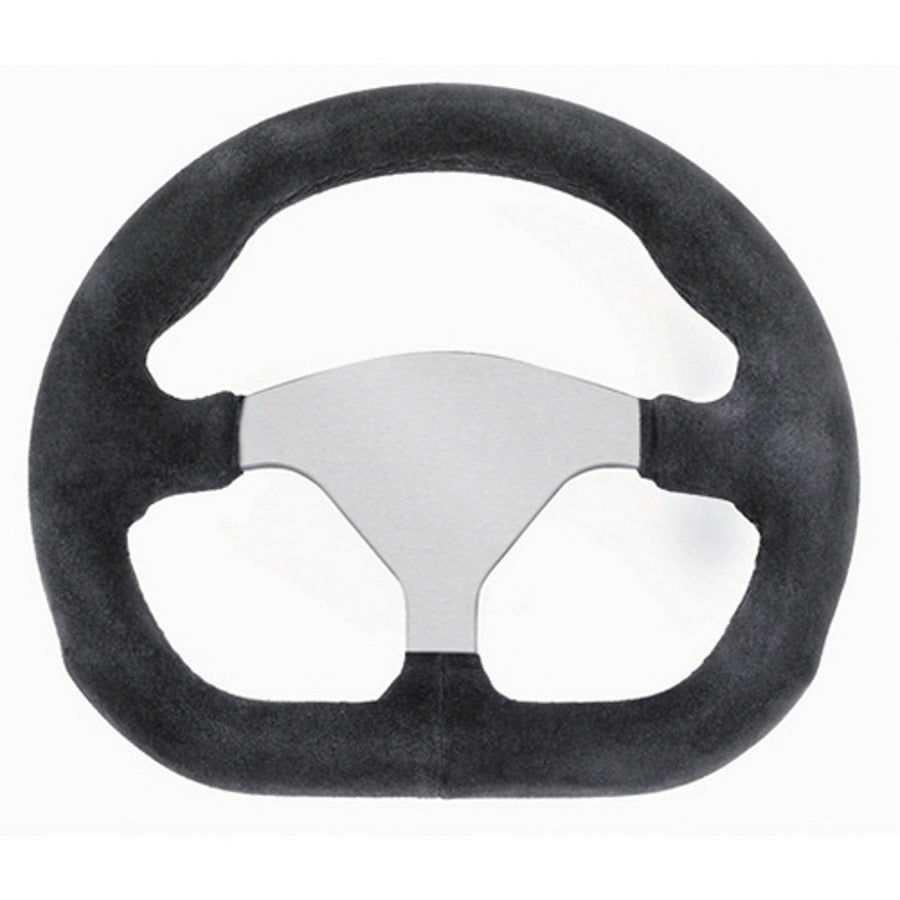 Grant Formula 1 Steering Wheel D-Shaped Black GRT713-4