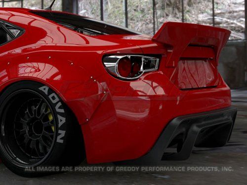 GReddy 13+ Scion FR-S Version 2 X Rocket Bunny 86 Aero Rear Duc