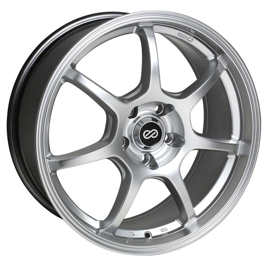 Enkei GT7 Wheel Hyper Silver 18x8 +45 5x112 488-880-4445HS