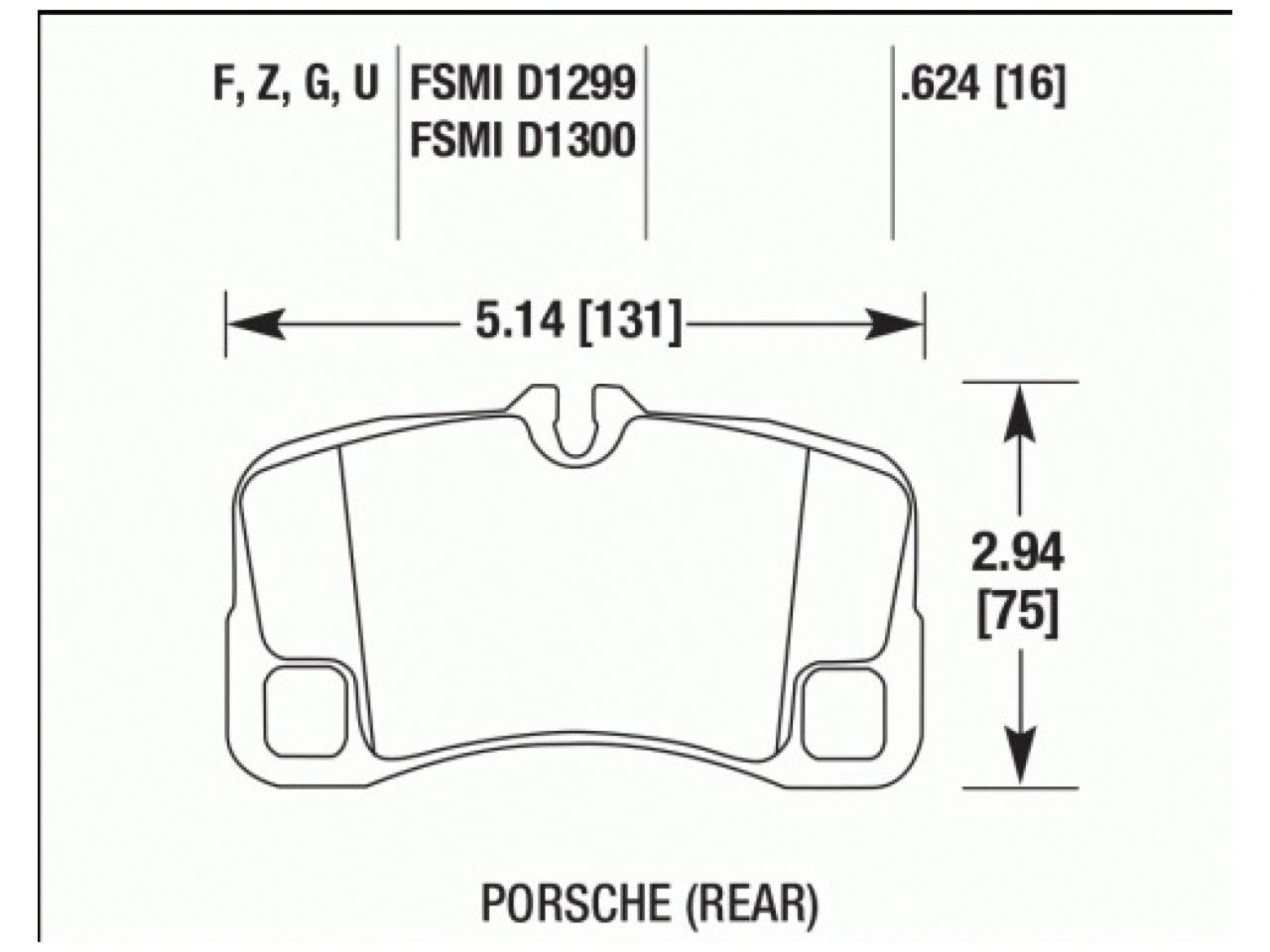 Hawk Brake Pads HB651Q.624 Item Image
