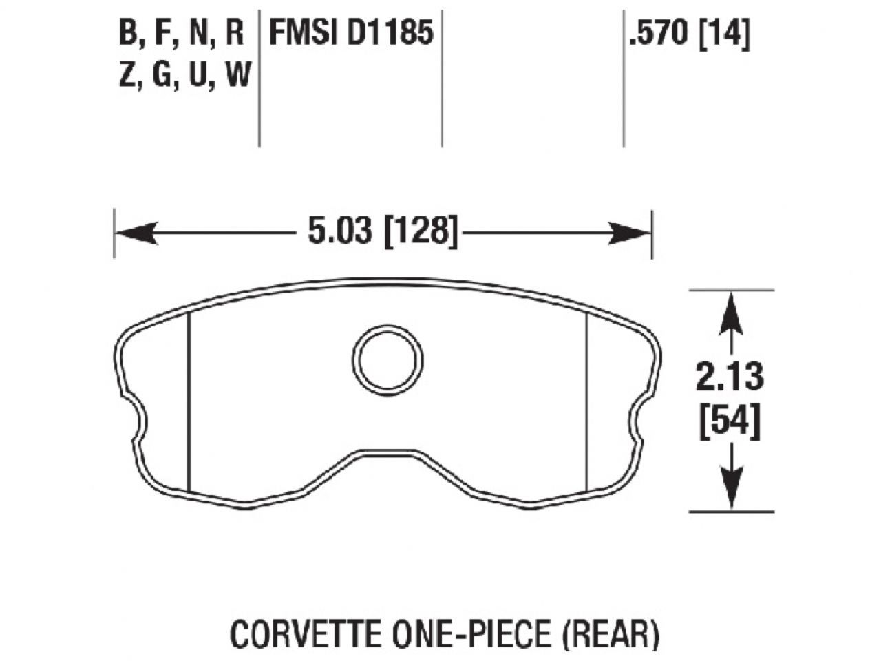 Hawk Brake Pads HB659Q.570 Item Image