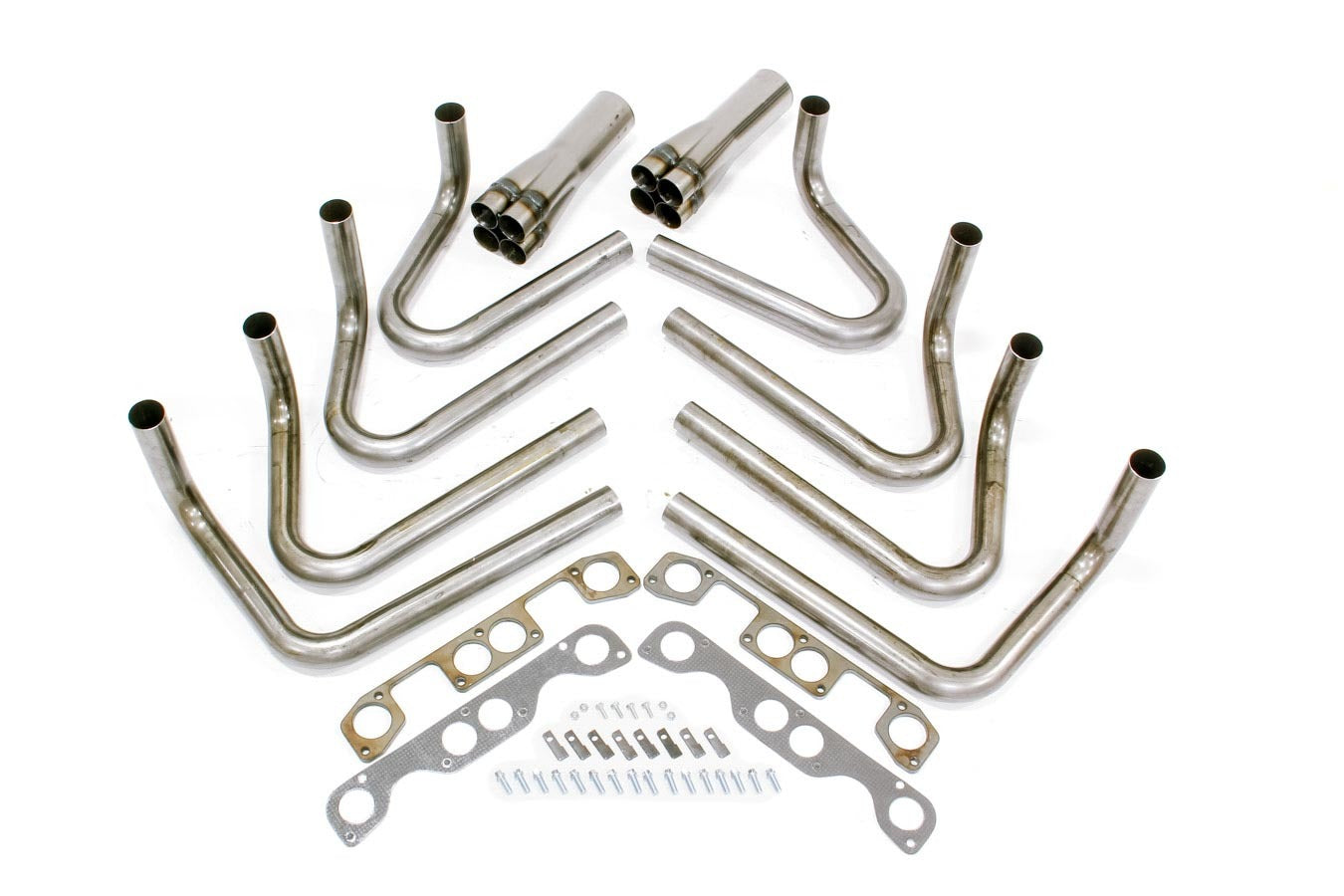 Hedman SBC Weld-Up Header Kit 2in Brodix Spread Port HED65645