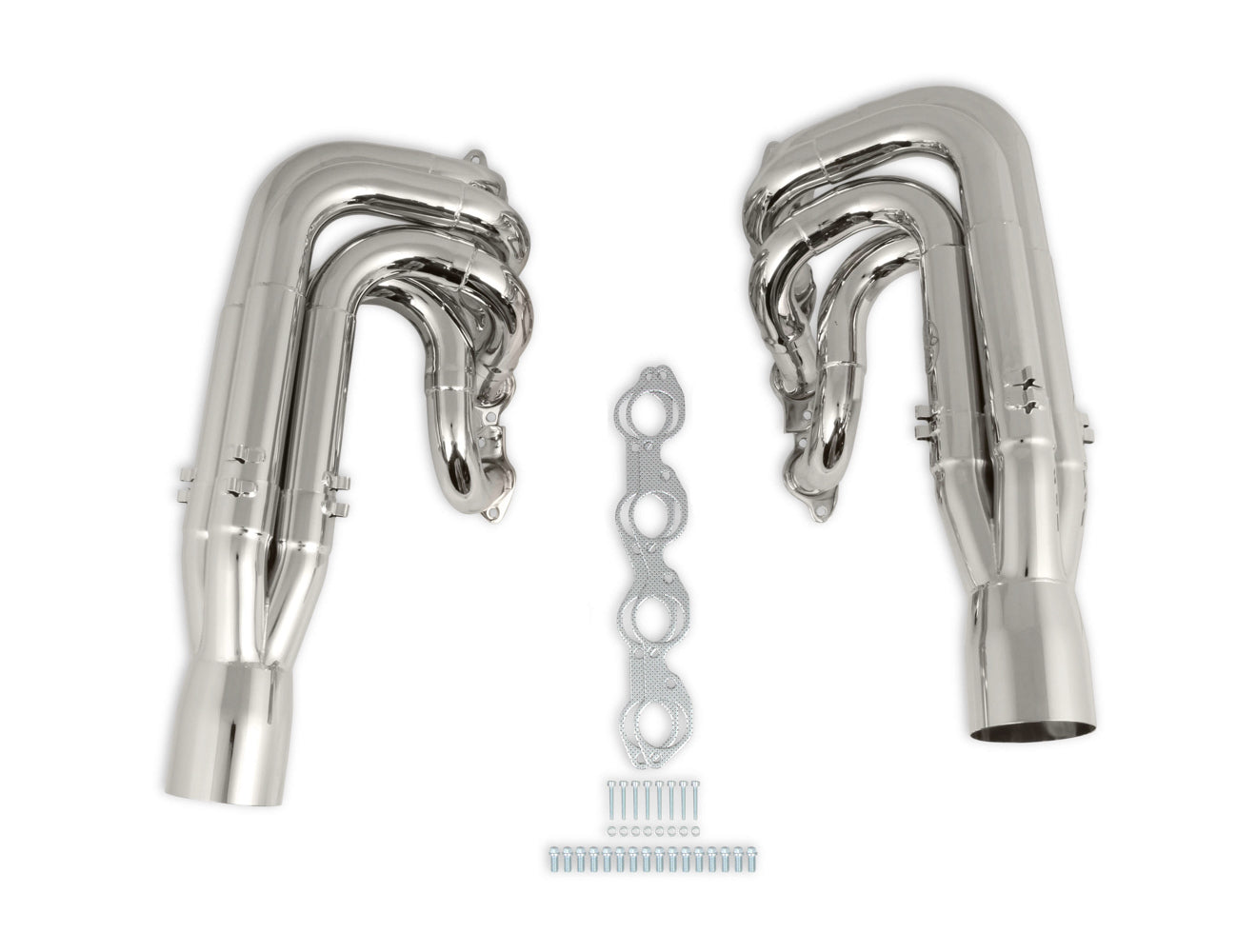 Hooker BBC Dragster Headers Downswept 3-Step Chrome HKR2502-6HKR
