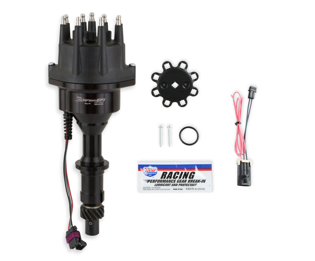 Holley EFI Distributor Pontiac V8 - Hall Effect Style HLY565-314BK