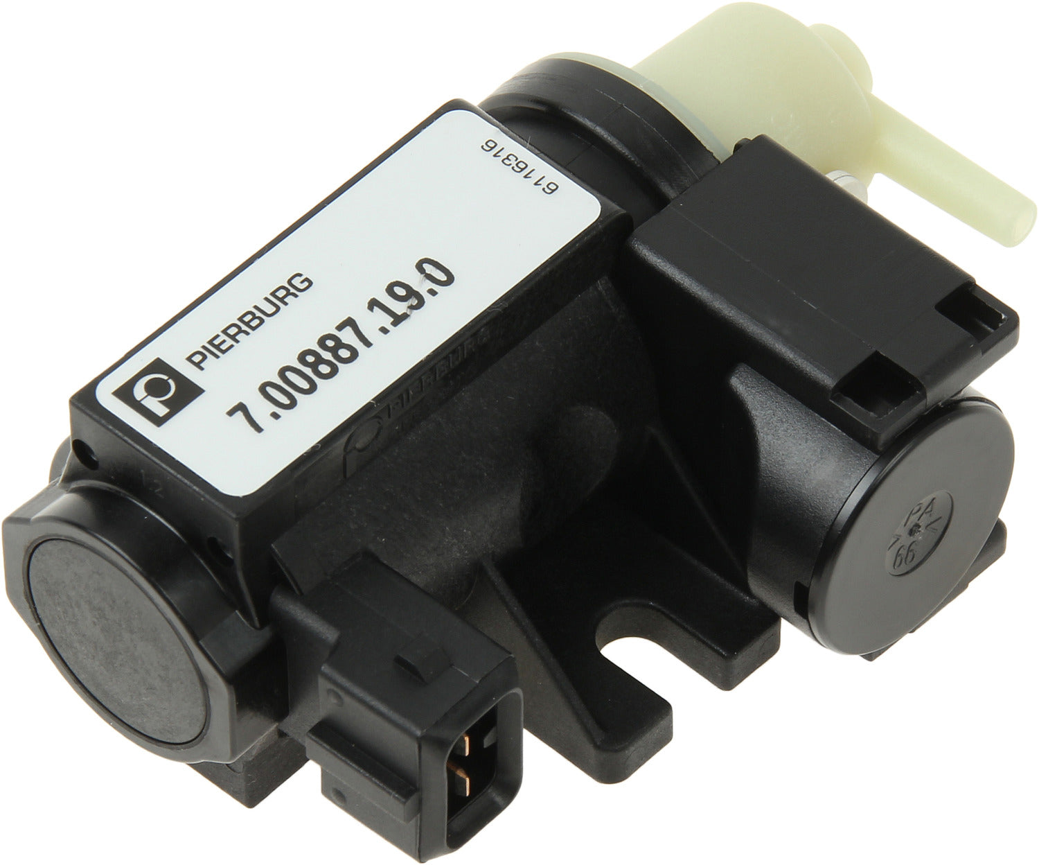 Pierburg Turbocharger Wastegate Vacuum Actuator and Solenoid Connector top view frsport 7.00887.19.0