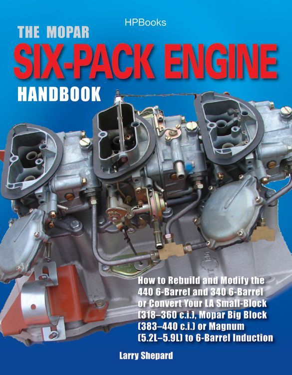HP Books Mopar 6-Pack Engine Handbook HPPHP1528