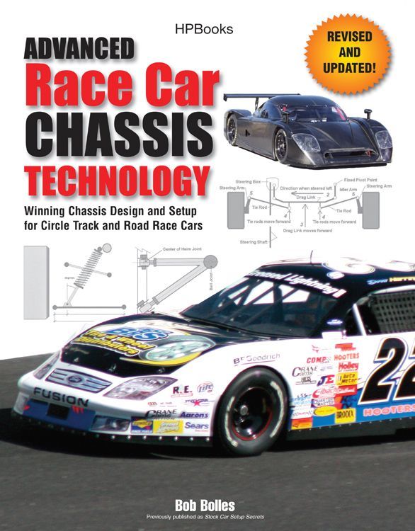 HP Books Adv Race Car Chassis Technology Book HPPHP1562