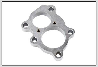 Downpipe T25 T28 Mild Steel Exit Flange Divorced Divided Flange