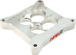 High Velocity Heads 1in Street Sweep Carb. Spacer - Alum - 4150 HVHST4150-4AL