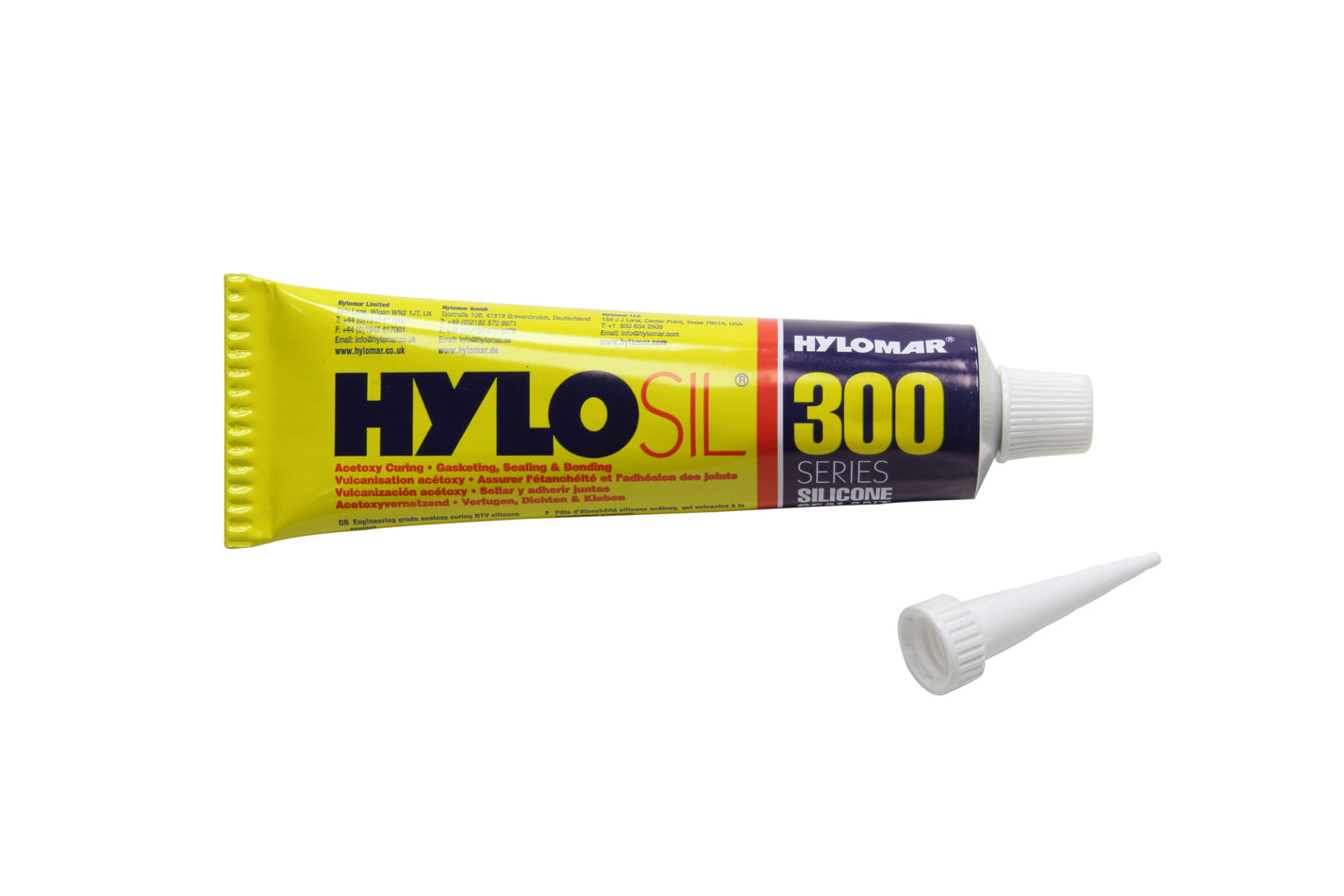 Hylomar LLC Hylosil Hi-Temp Silicone RTV Sealant 3.0oz Tube HYL61411