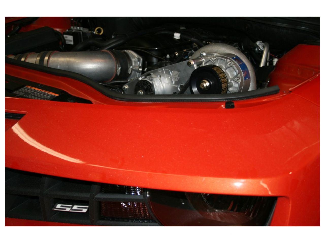 Vortech 2010/2011 6.2L Camaro SS System w/V-3 Si & Cooler, Polished