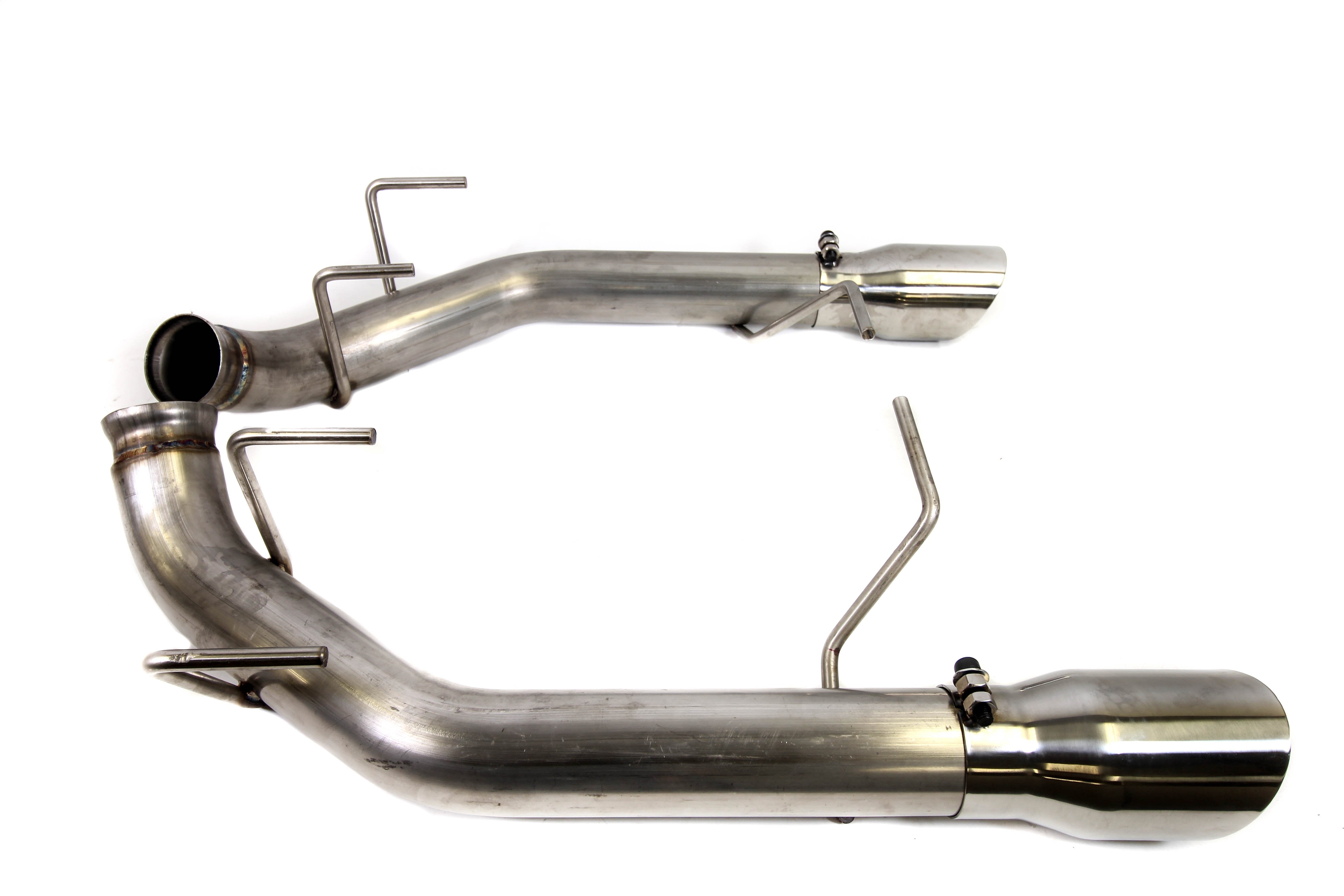 PLM 3.0" Dual Axle Back Exhaust Pipe Kit Mustang 2011 - 2014 V8 GT