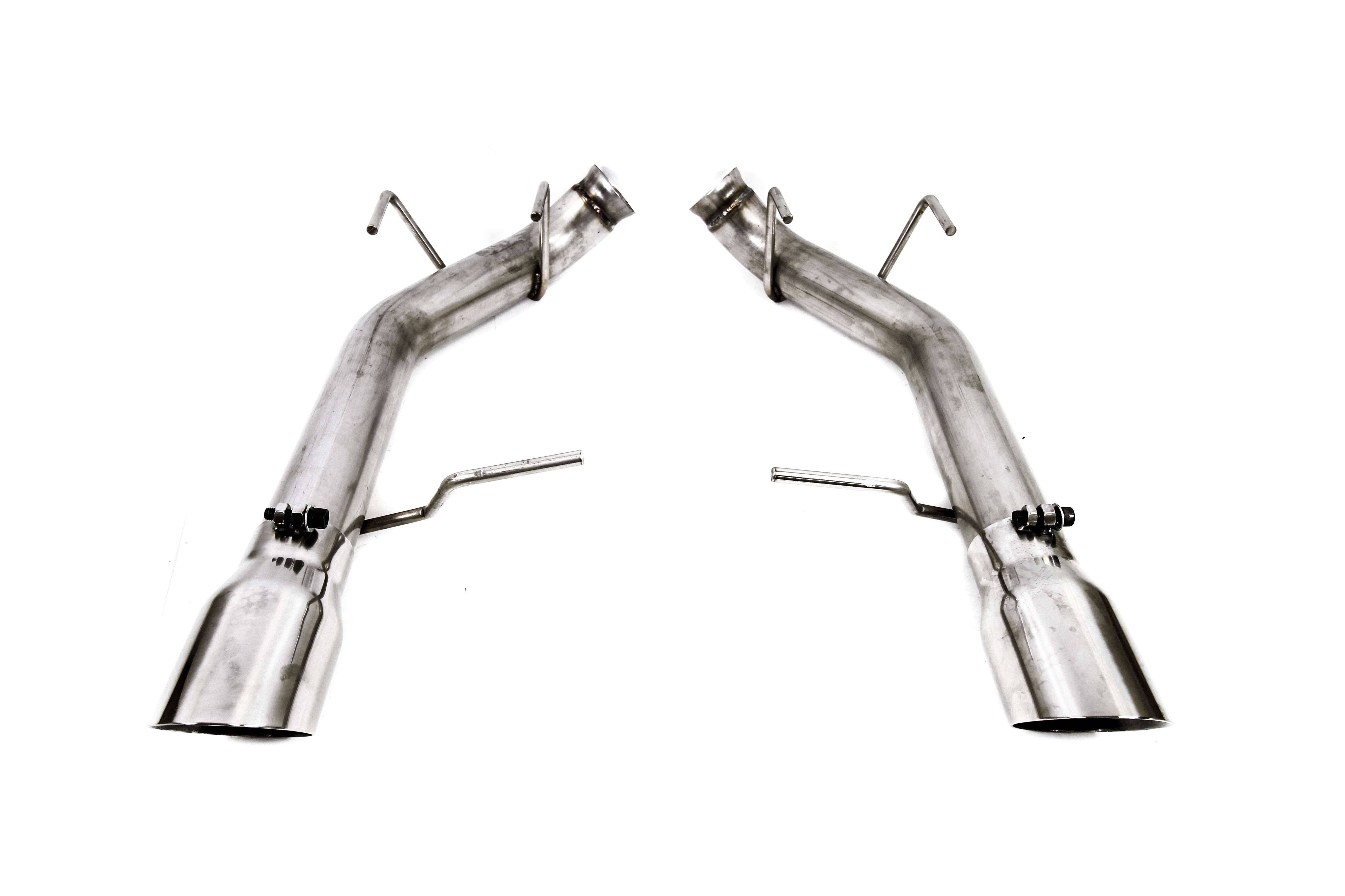 PLM 3.0" Dual Axle Back Exhaust Pipe Kit Mustang 2011 - 2014  V8 GT