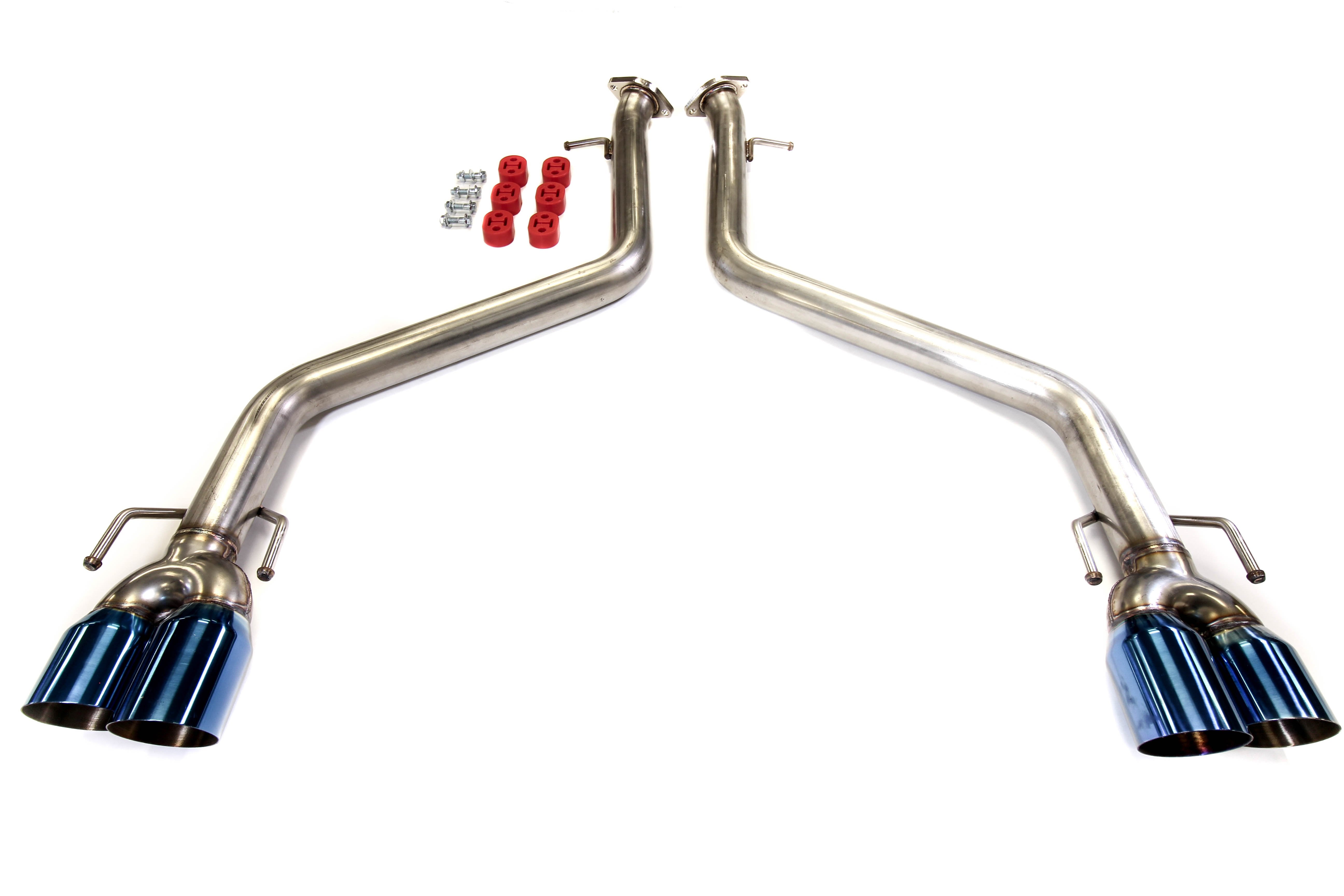 PLM Axle Back Exhaust Muffler Delete For 17-19 Lexus IS & 15-19 RC