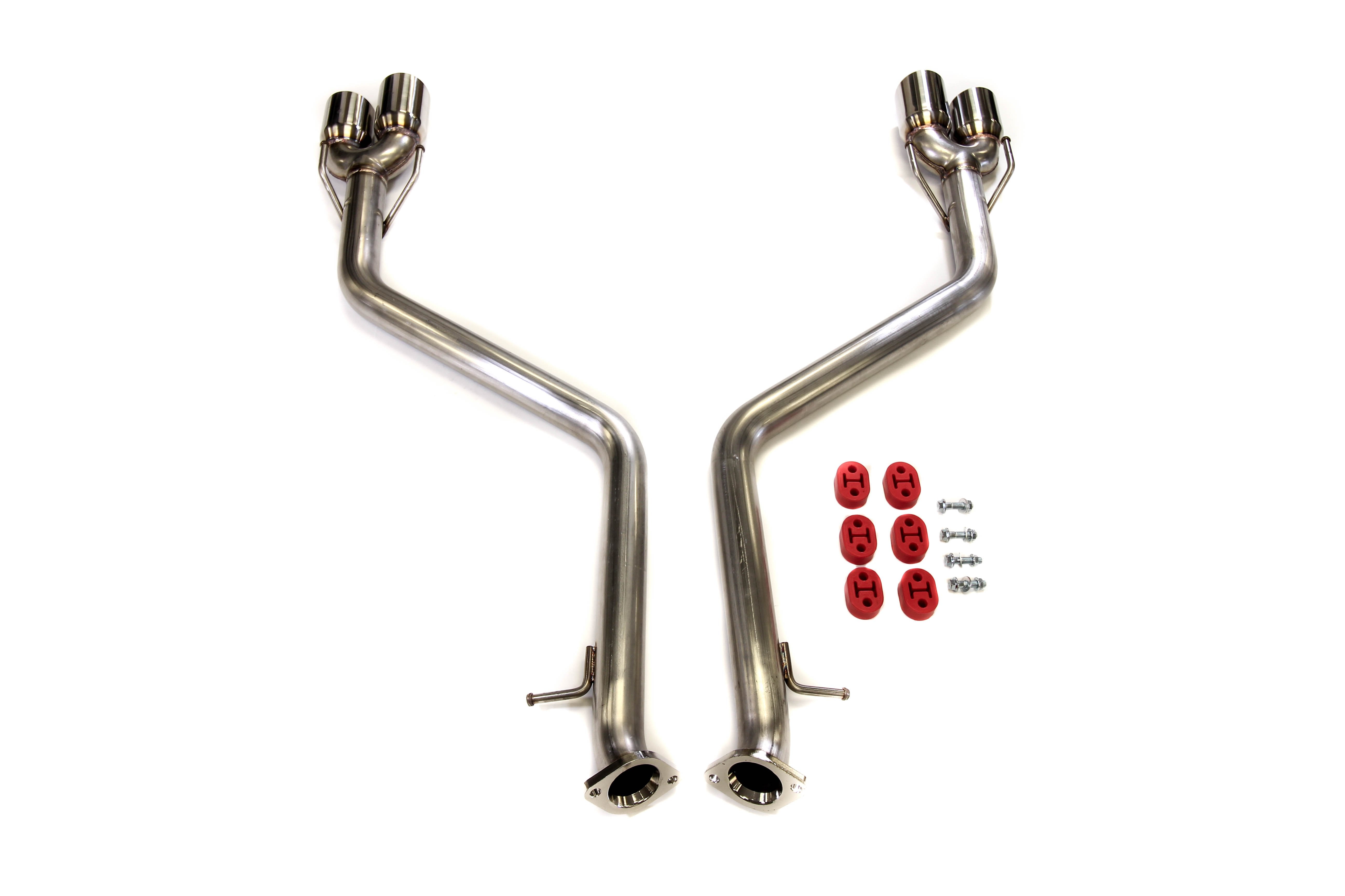 PLM Axle Back Exhaust Muffler Delete For 17-19 Lexus IS & 15-19 RC