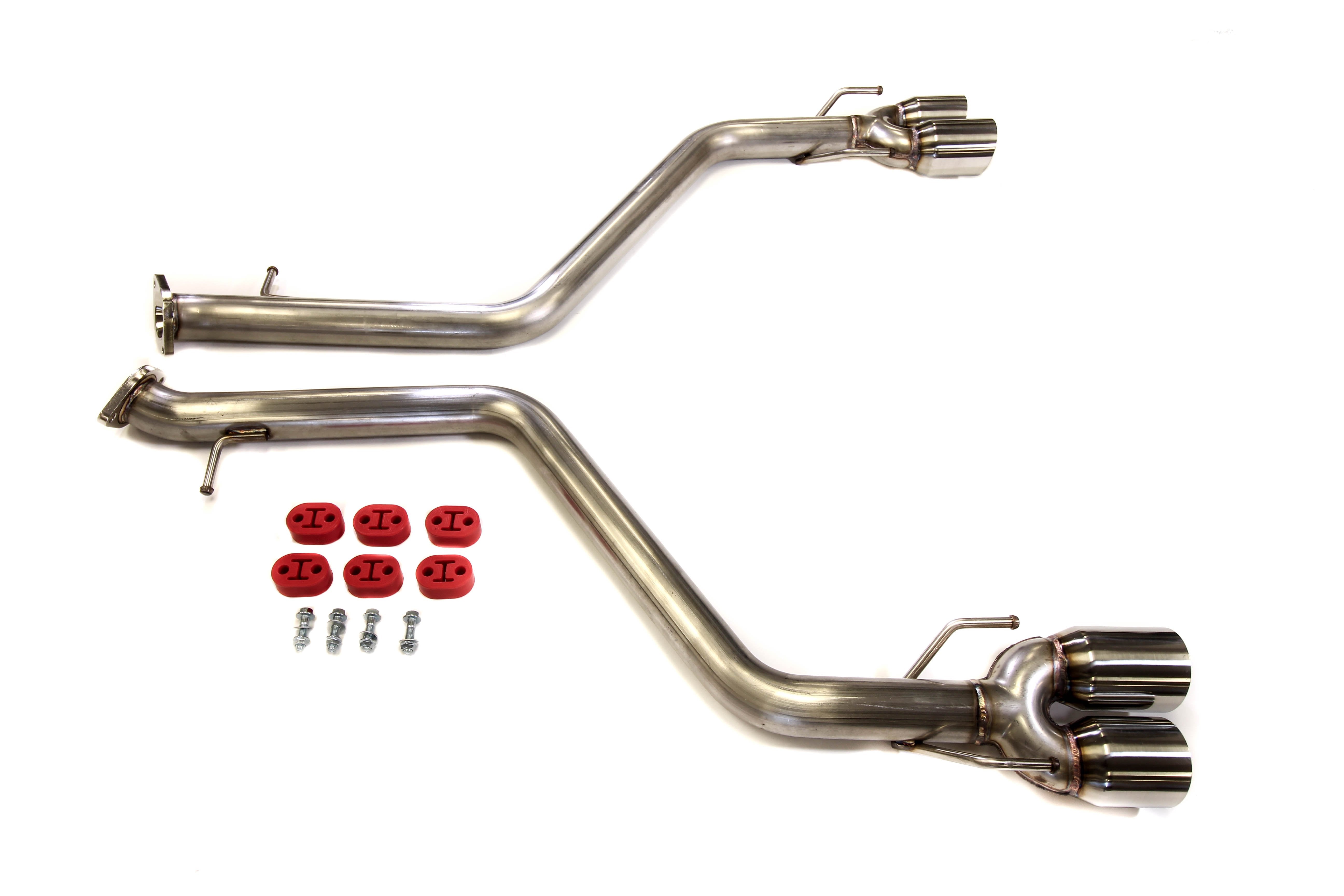 PLM Axle Back Exhaust Muffler Delete For 17-19 Lexus IS & 15-19 RC