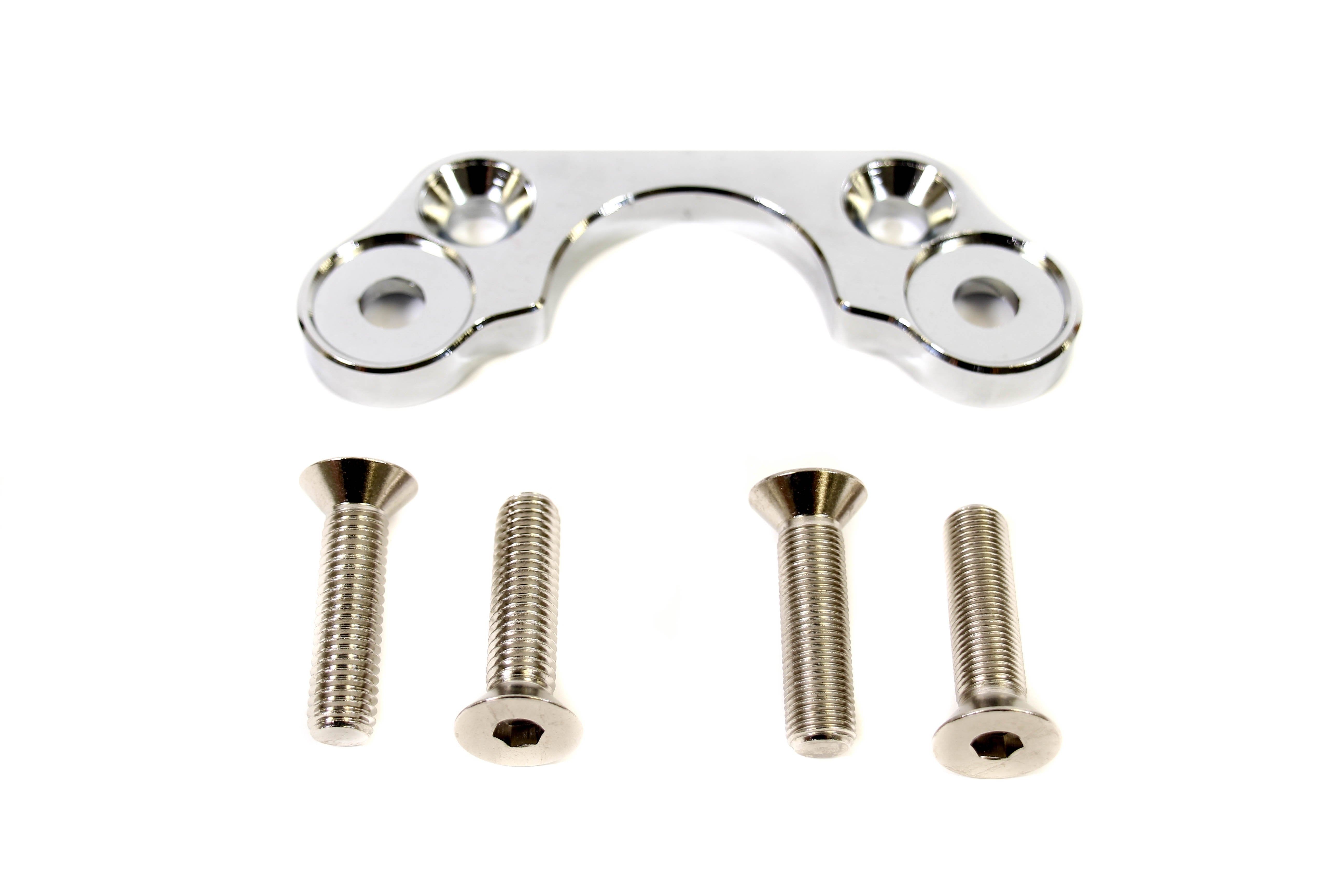 PLM Precision Works Springer Front End Riser Adapter Handlebar Converter WITH BOLTS