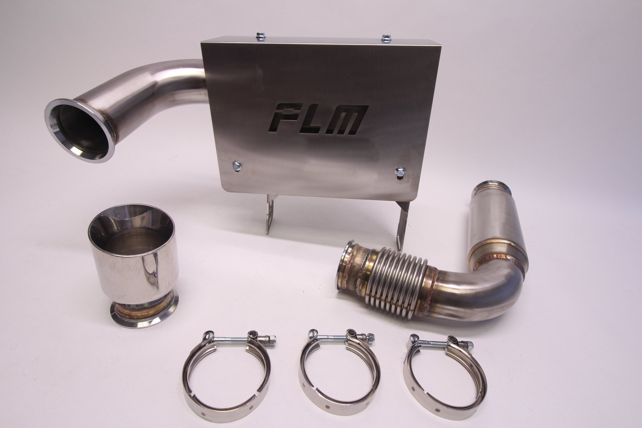 PLM Can-Am Maverick X3 Turbo Full Back Exhaust 3"