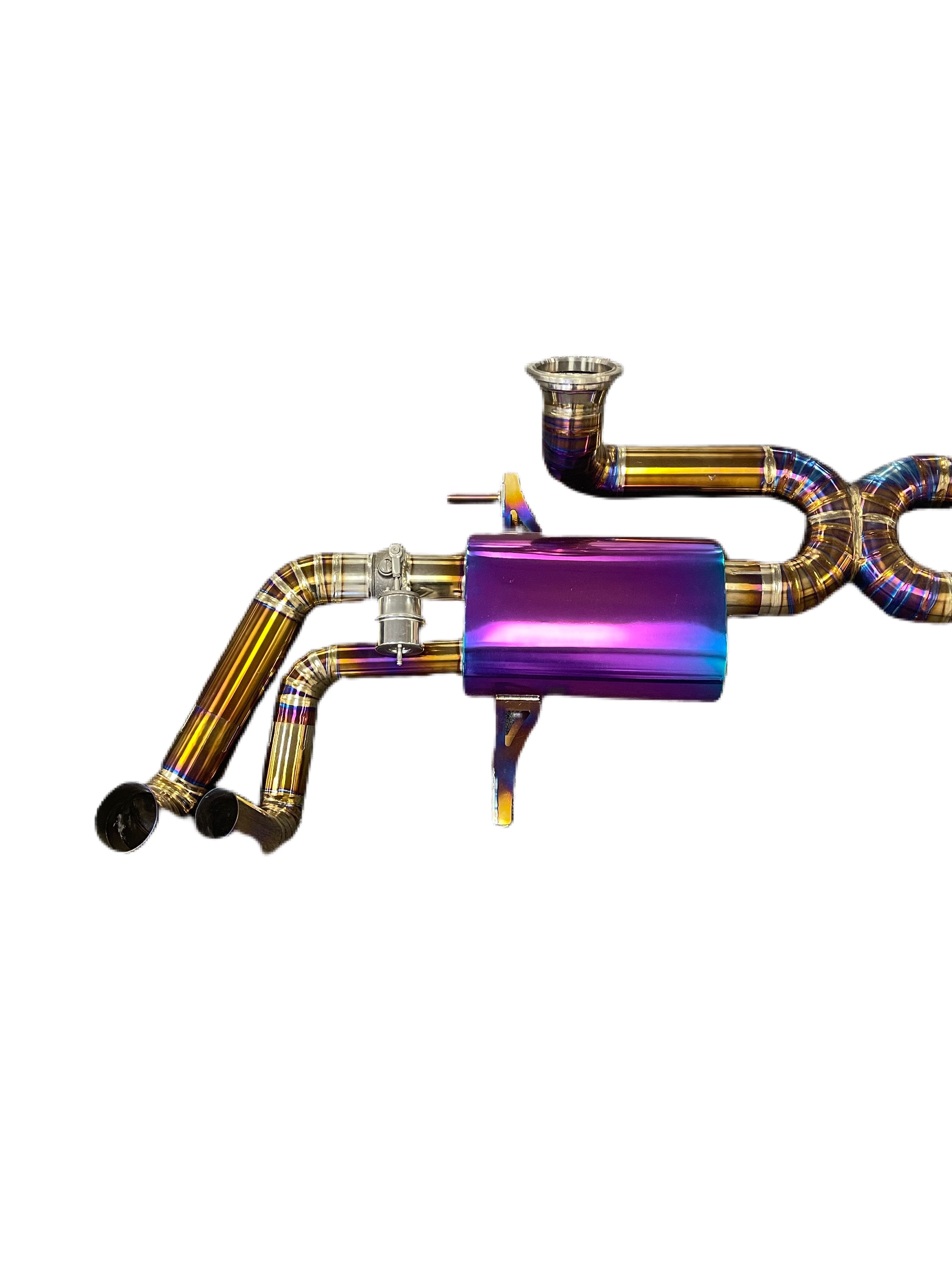 PLM Electronically Valved Titanium Exhaust - Lamborghini Huracan LP610-4
