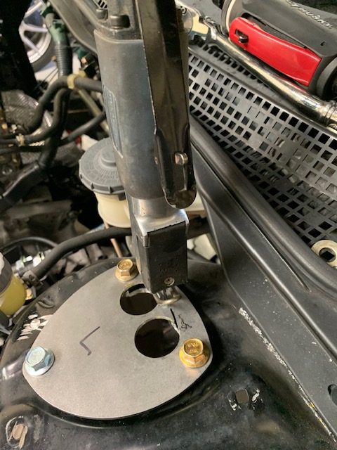 Pro Car Innovations 01-05 Honda Civic 02-06 Acura RSX Front Upper Top Hat Plus Caster