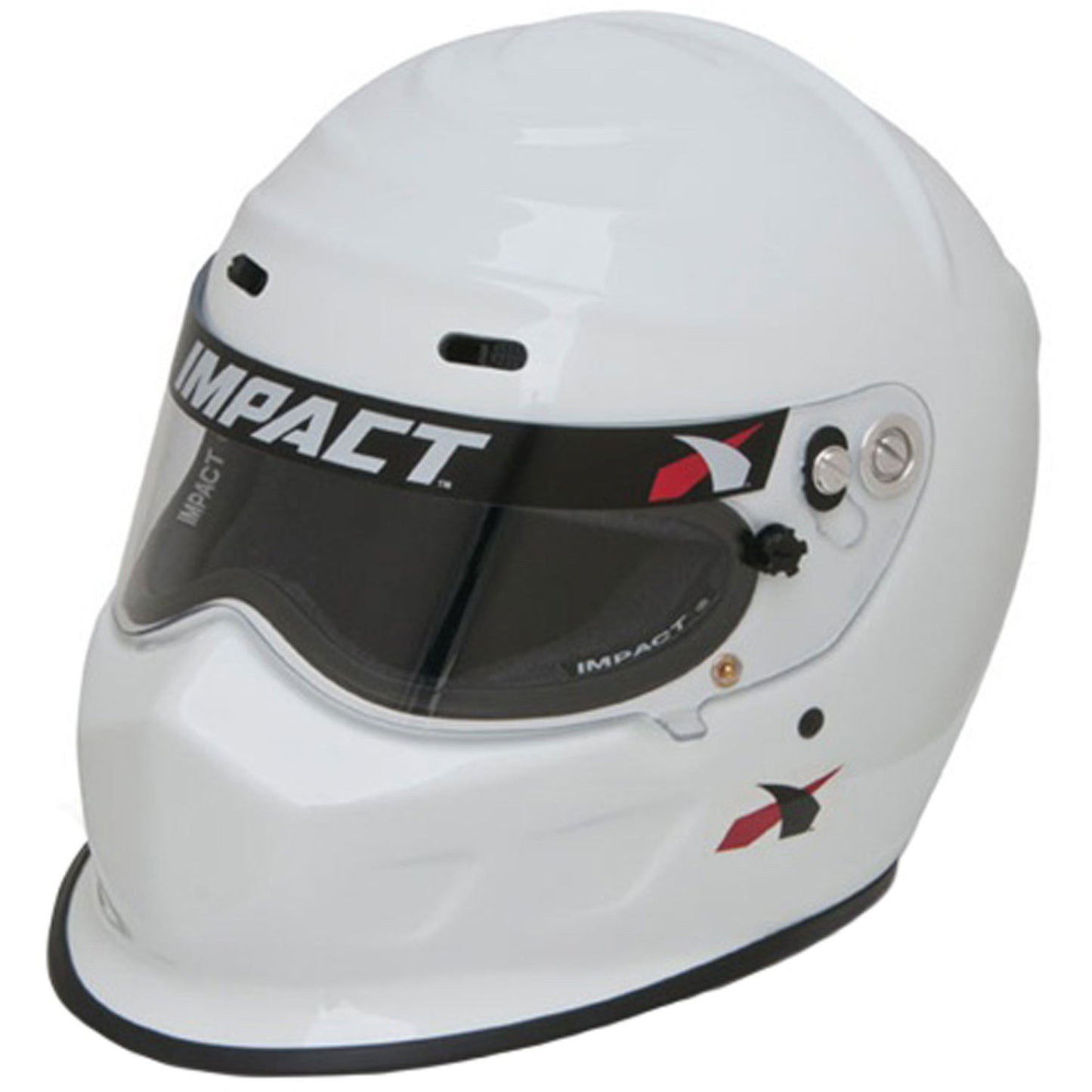 Impact Racing Helmet Champ Medium White SA2020 IMP13020409