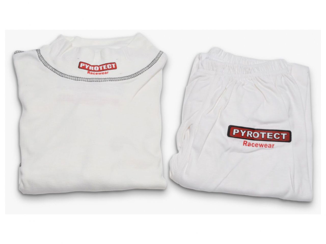 Pyrotect Sport Innerwear, Long Sleeves, SFI Rated, White, Xsmall