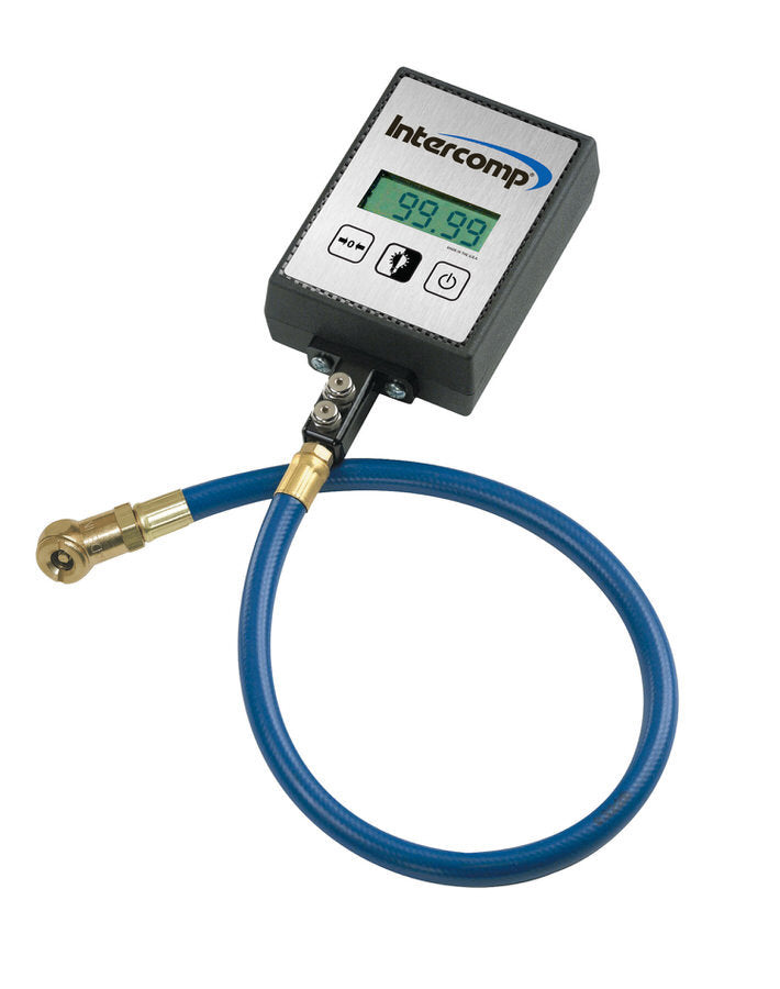 Intercomp Air Pressure Gauge Digital w/ Ball Chuck INT360045-BC