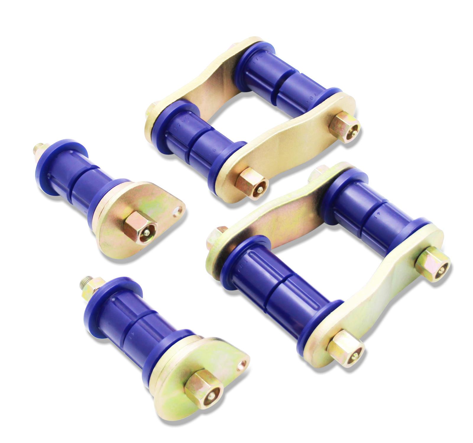 SuperPro Rear Greasable Shackle and Bushing Kit