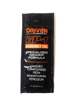 Driven Racing Oil GP-1 Assembly GEL 1oz Packet No Drip Formula JGP00778