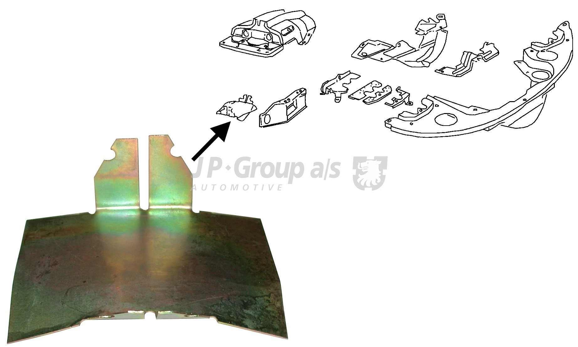 Jopex Engine Cylinder Air Deflector