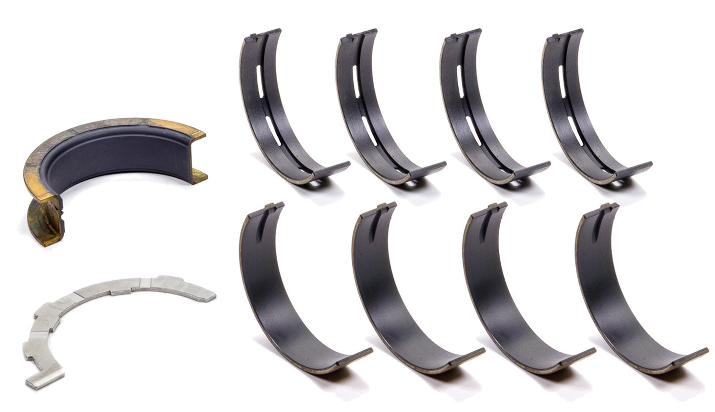 King Bearings Main Bearing Set Coated SBC w/400 Mains KEBMB509XPC