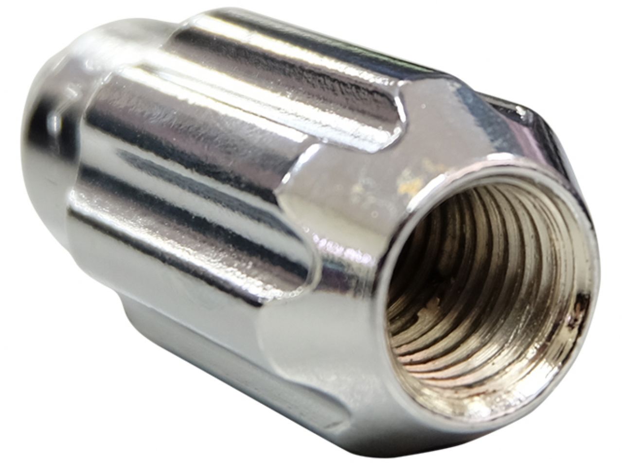 NRG M12 x 1.25 Steal Lug Nut Set Bullet Shape 21 pc Silver W/ Lock Key