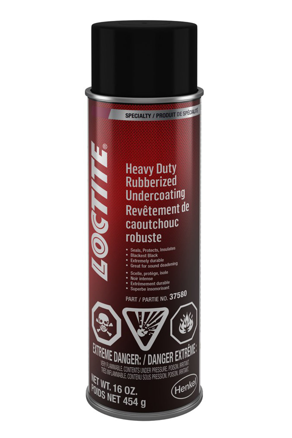 Loctite Rubberized Undercoating 16oz Can LOC502908