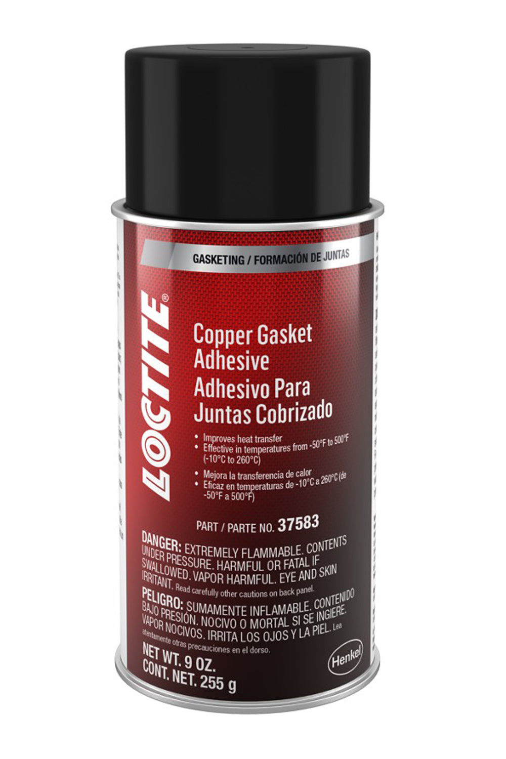 Loctite Copper Gasket Adhesive Aerosol 9oz LOC502911