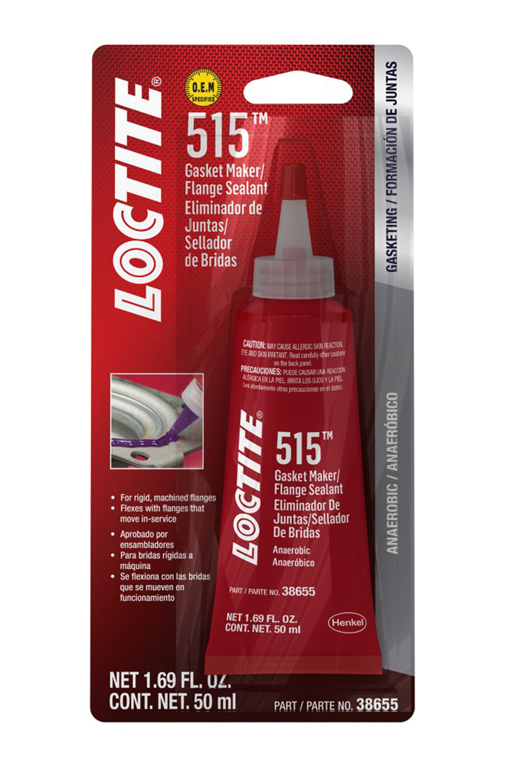 Loctite Gasket Maker 515 Anaerbc 50ml/1.69oz LOC555352