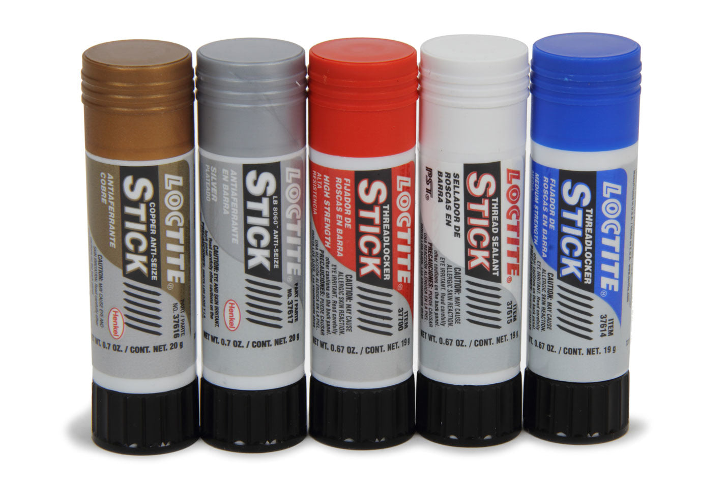 Loctite Stick Thread Treatment Assortment Kit 5 Sticks LOC576507