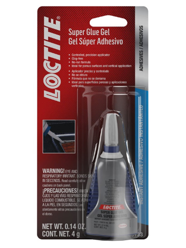 Loctite Quicktite Super Glue Gel 4g/.14oz LOC636095